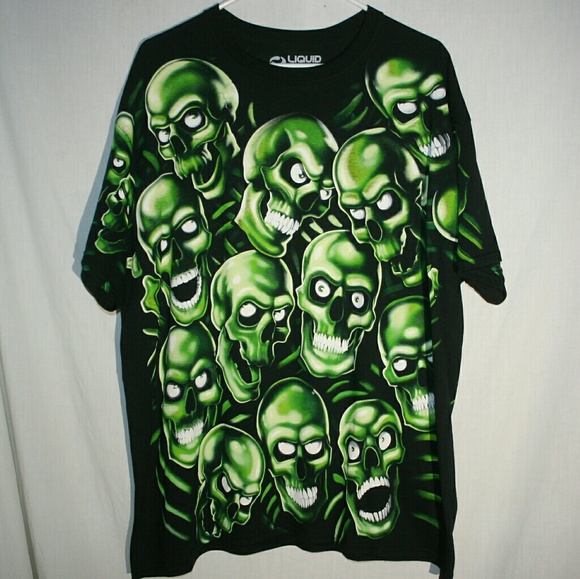 green skull pile